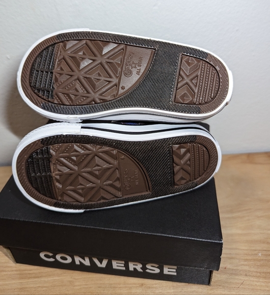 Converse Chuck Taylor All Star Hi Sneaker Black Bubbles Size 6 Infant. - Picture 7 of 11